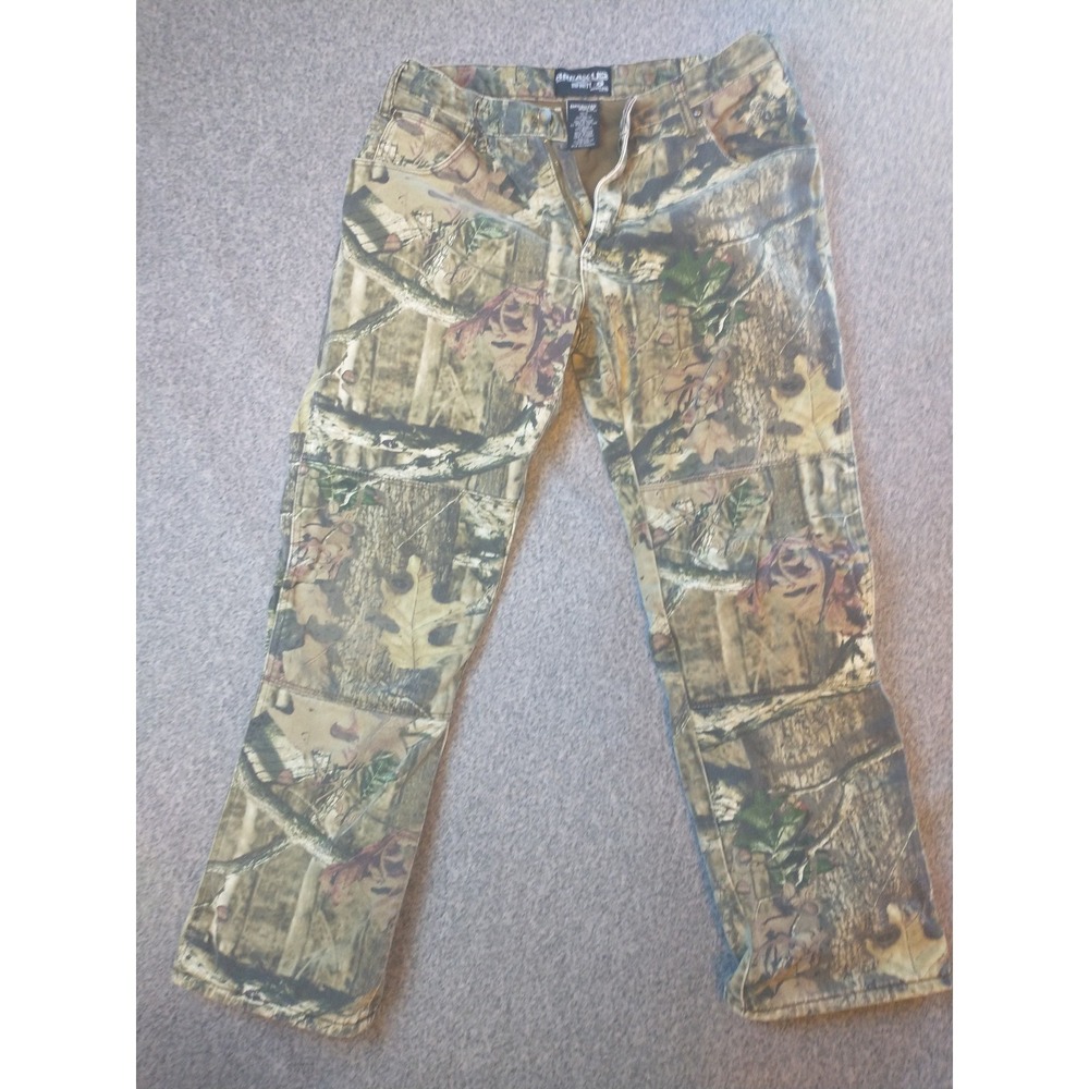 Mossy Oak Break-Up Infinity Camo Fleece Lined Hunting Pants Mens 32x29 25359-MO